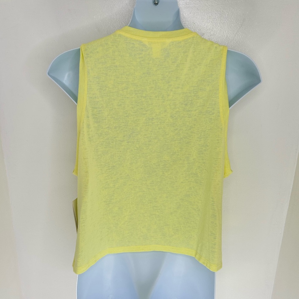 Athleta NWT Breezy Twist‎ Tank Top Size 3X Yellow Lightweight NEW Athleisure - Picture 8 of 14